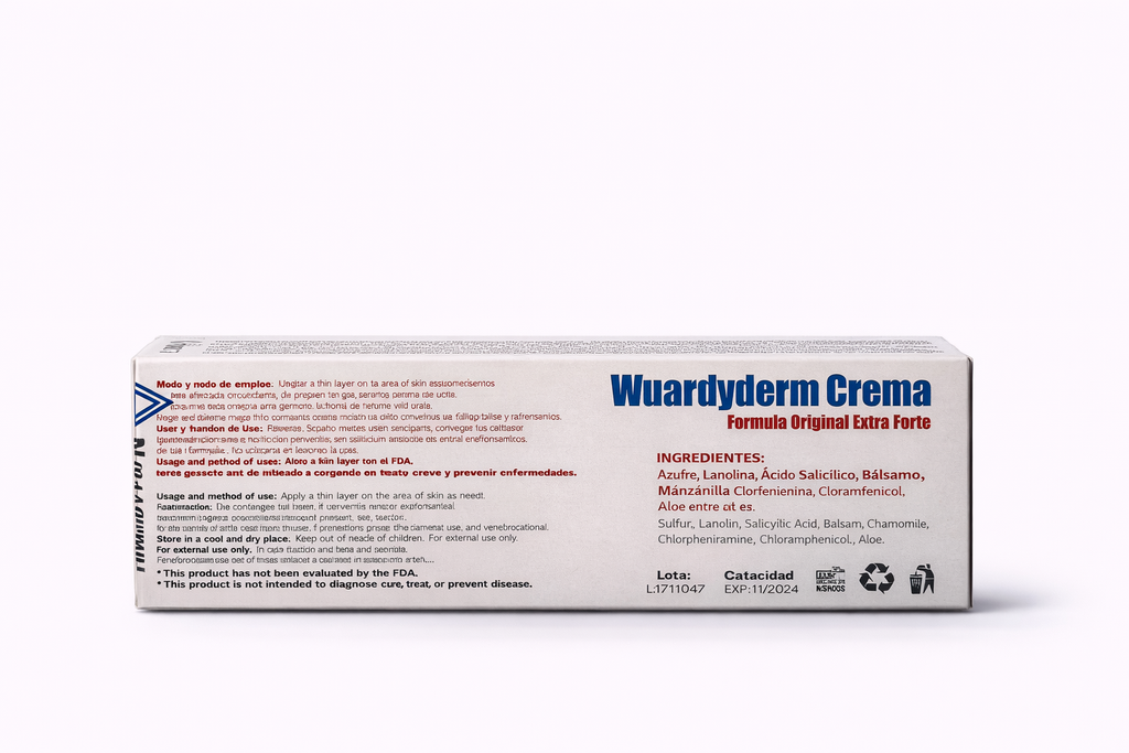 Wuardyderm Skin Cream Extra Strength Formula 40g | Botanical Moisturizing Cream for Daily Skin Care | Lightweight Nourishing Topical Cream