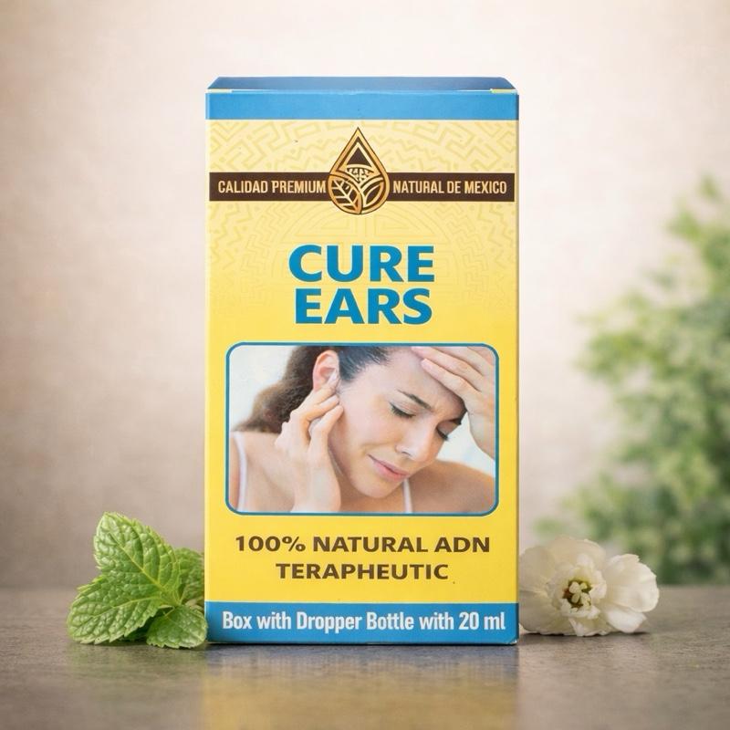 Cure Ears Natural Ear Care Drops 20 ml with Vitamin A