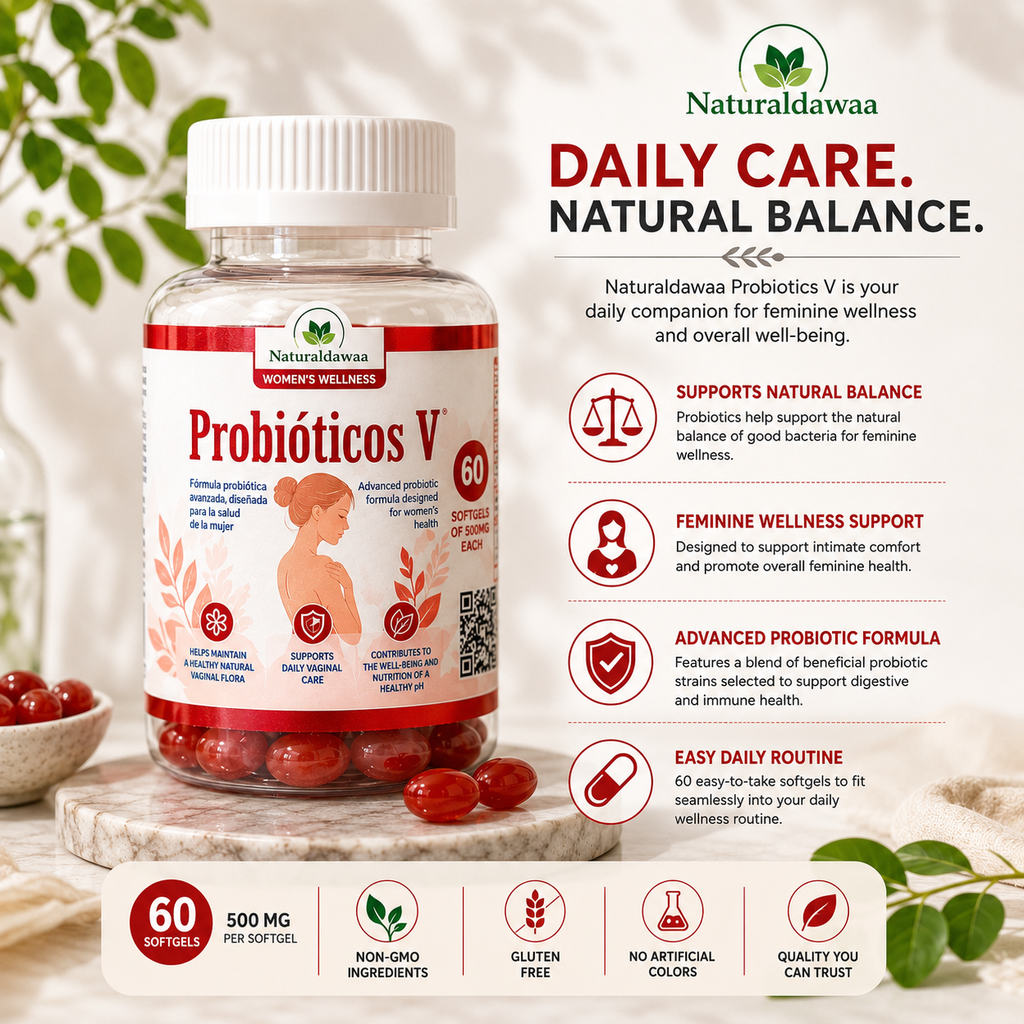 Women’s Probiotic Supplement, Daily Feminine Wellness and Intimate Flora Support, 60 Softgels, 500 mg Each
