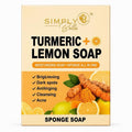 Simply Turmeric & Lemon Soap Bar | Cleansing Body Soap
