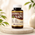 Hierba del Sapo Herbal Dietary Supplement, Traditional Plant-Based Daily Wellness Formula, 60 Softgels, 500 mg Each