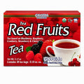 Red Fruits Herbal Tea Bags – Mixed Berry Herbal Infusion with Blackberry, Raspberry, Cranberry, Strawberry & Cherry, 30 Count Tea Box