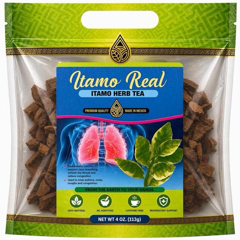 Itamo Real Herbal Tea 4 oz (113g) – Premium Caffeine-Free Loose Herbal Tea Blend for Daily Herbal Tea Enjoyment & Traditional Wellness Support