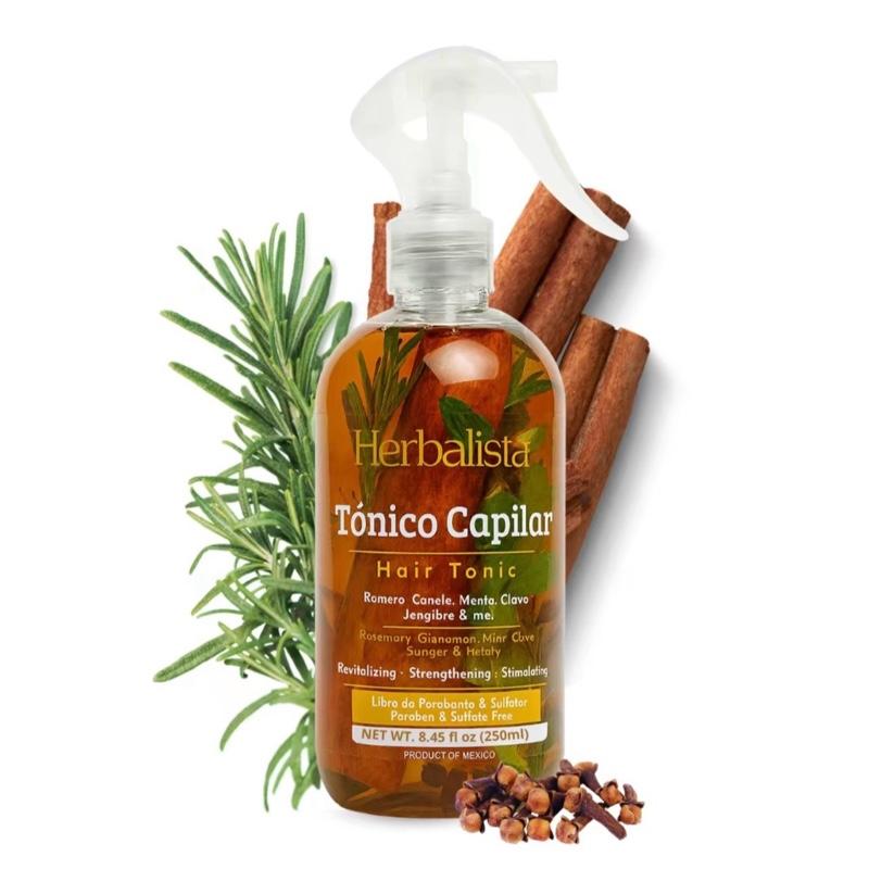 Herbalista Viral Botanical Hair Tonic Spray 250ml | Rosemary & Mint Hair Care