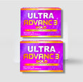 Ultra Advance 3 Gold 2 Pack Herbal Mix Reinforced Formula, 2 x 30 Capsules, 500mg Dietary Supplement