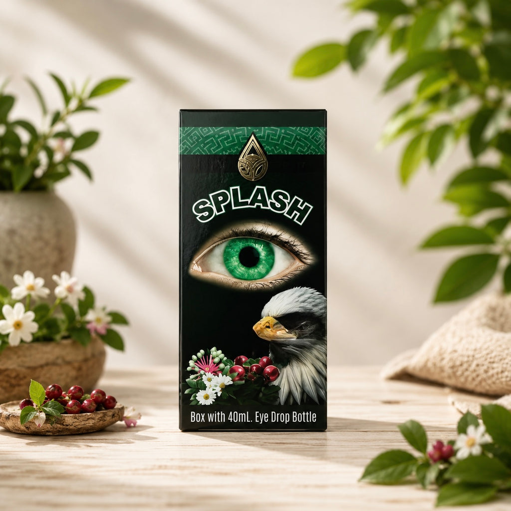 ￼ Splash Herbal Eye Drops 40 mL | Botanical Eye Care Formula | Daily Use