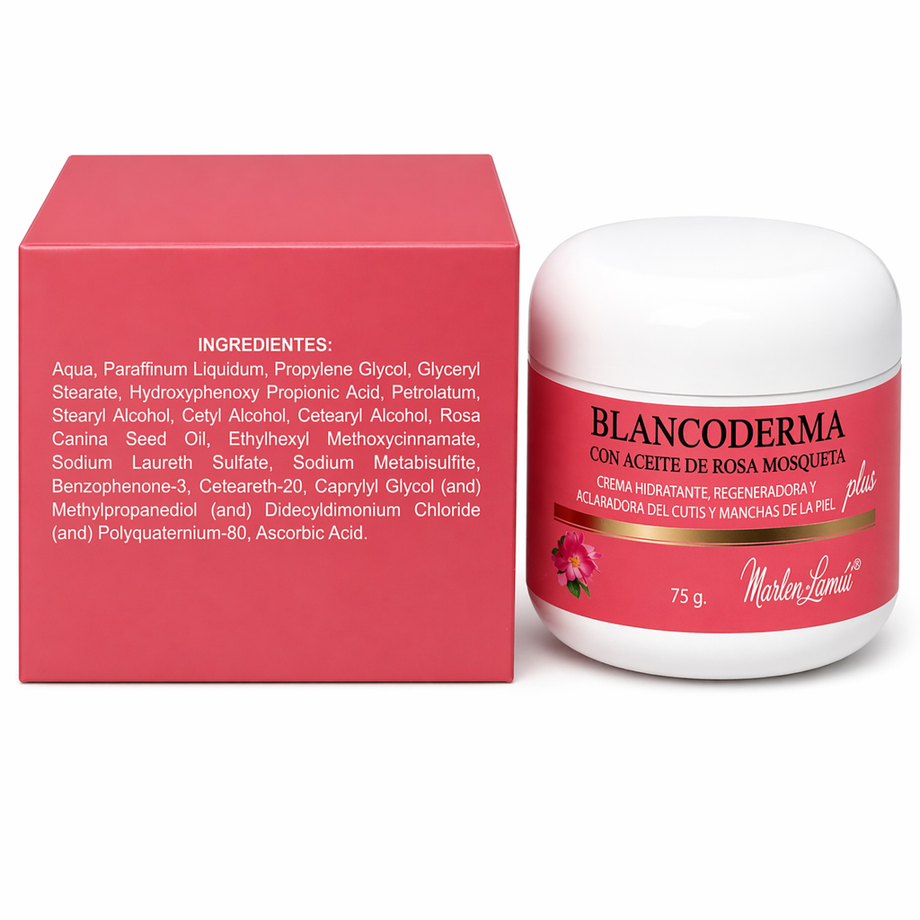 Blancoderma Plus Rosehip Brightening Cream 75g – Hydrating Face & Body Moisturizer for Brighter, Even-Looking Skin Tone