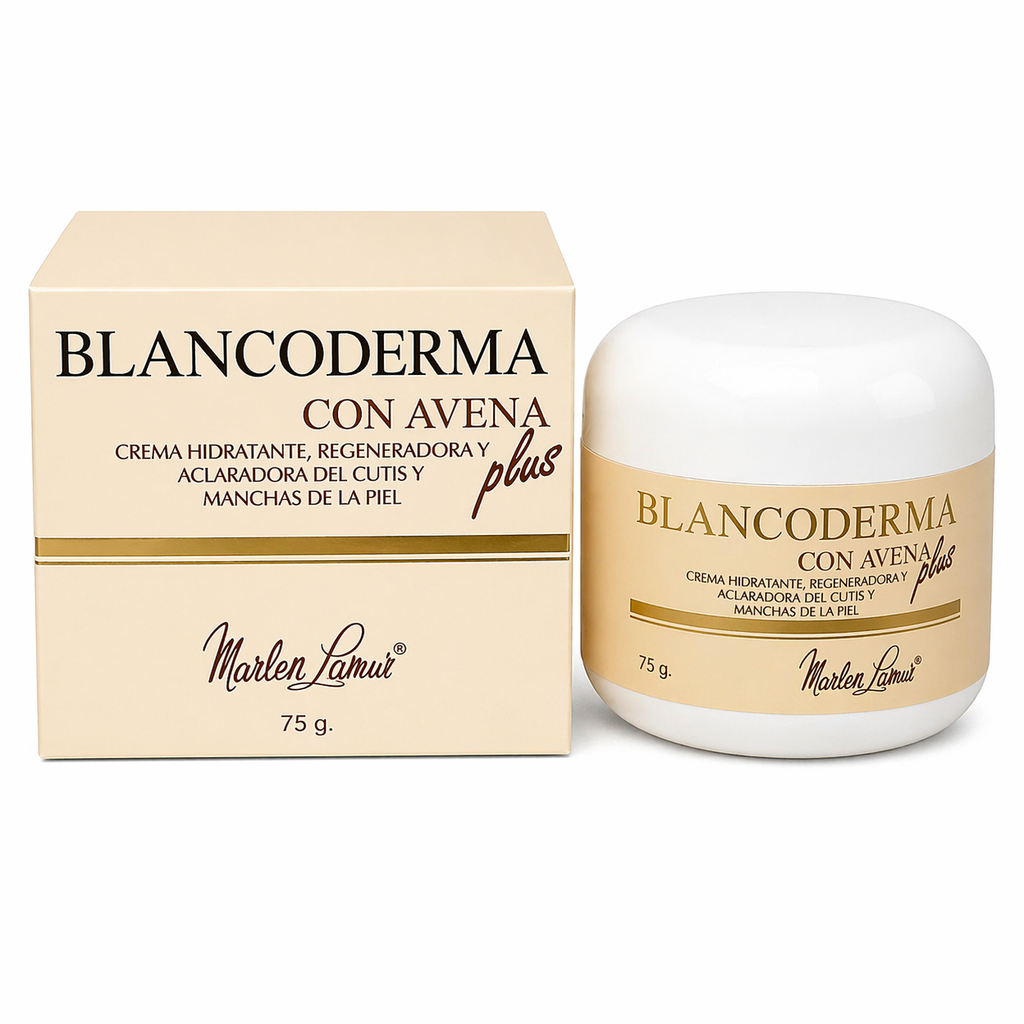 Blancoderma Con Avena Plus Brightening Cream 75g – Hydrating Face & Body Moisturizer for Even-Looking Skin Tone & Daily Care