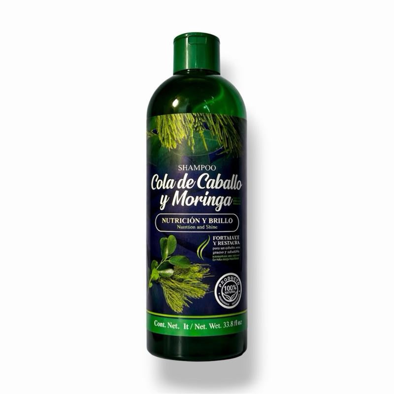 Horsetail & Moringa Shampoo 33.8 fl oz (1L) – Nourishing Hair Care Formula for Shine, Strength & Healthy-Looking Hair