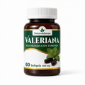 Valerian Root with Lemon Balm Supplement, Relaxation and Restful Sleep Support, Plant-Based Formula, 60 Softgels, 850 mg