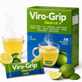 Viro-Grip Lemon A.M.+ Hot Drink Mix | 24 Lemon Drink Pouches