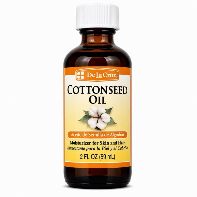 De La Cruz Cottonseed Oil Moisturizer 59mL | Hair & Skin Care