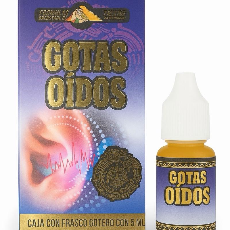 Naturaldawaa Natural Ear Drops with Vitamin A 5 mL Dropper Bottle