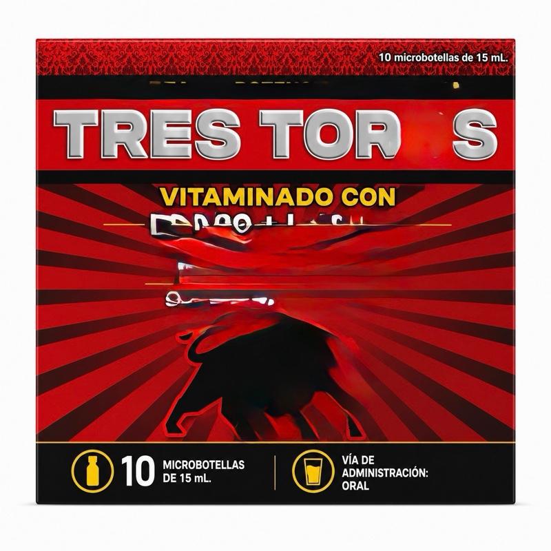 Tres Tors Multivitamin with Iron, L-Lysine & B Complex | 10 x 15 mL